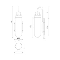Lancaster Exterior Wall Sconce