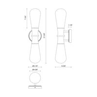 Marcel Exterior Wall Sconce