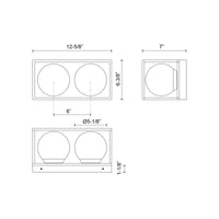 Amelia Exterior Wall Sconce
