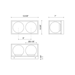 Amelia Exterior Wall Sconce