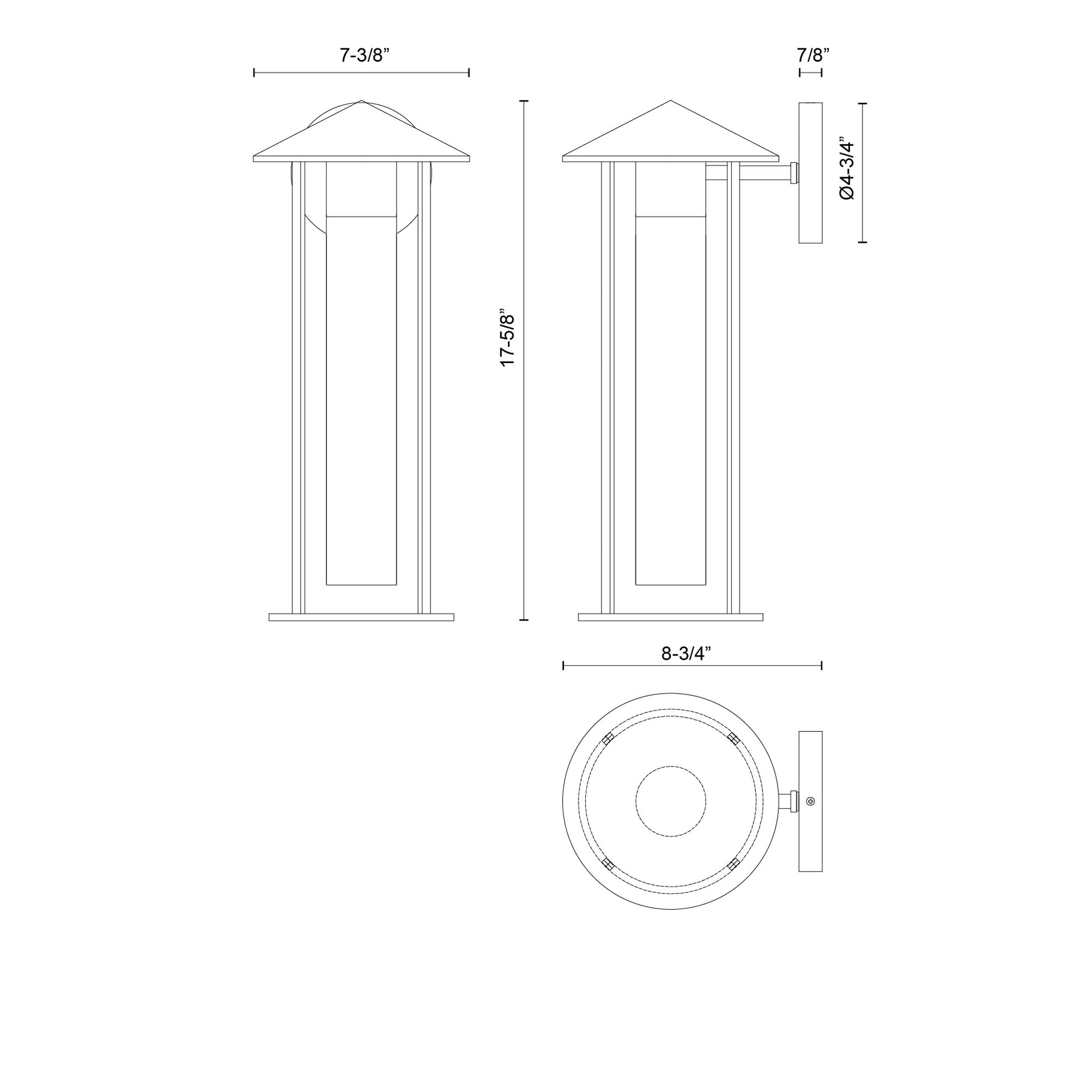 Tenko 18-in Exterior Wall