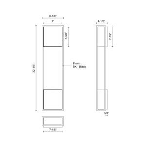 Vail Exterior Wall Sconce