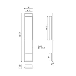 Aspen Exterior Wall Sconce
