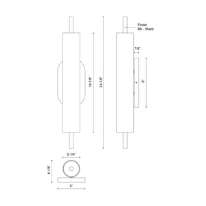 Estes Exterior Wall Sconce