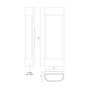 Moondew Exterior Wall Sconce