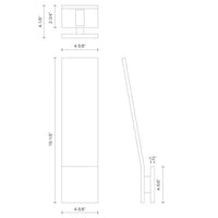 Nevis 18-in Wall Sconce