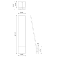 Nevis Exterior Wall Sconce