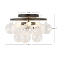 Faye Semi-Flush Mount