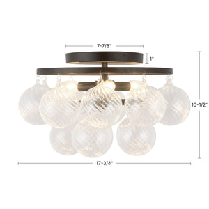 Faye Semi-Flush Mount