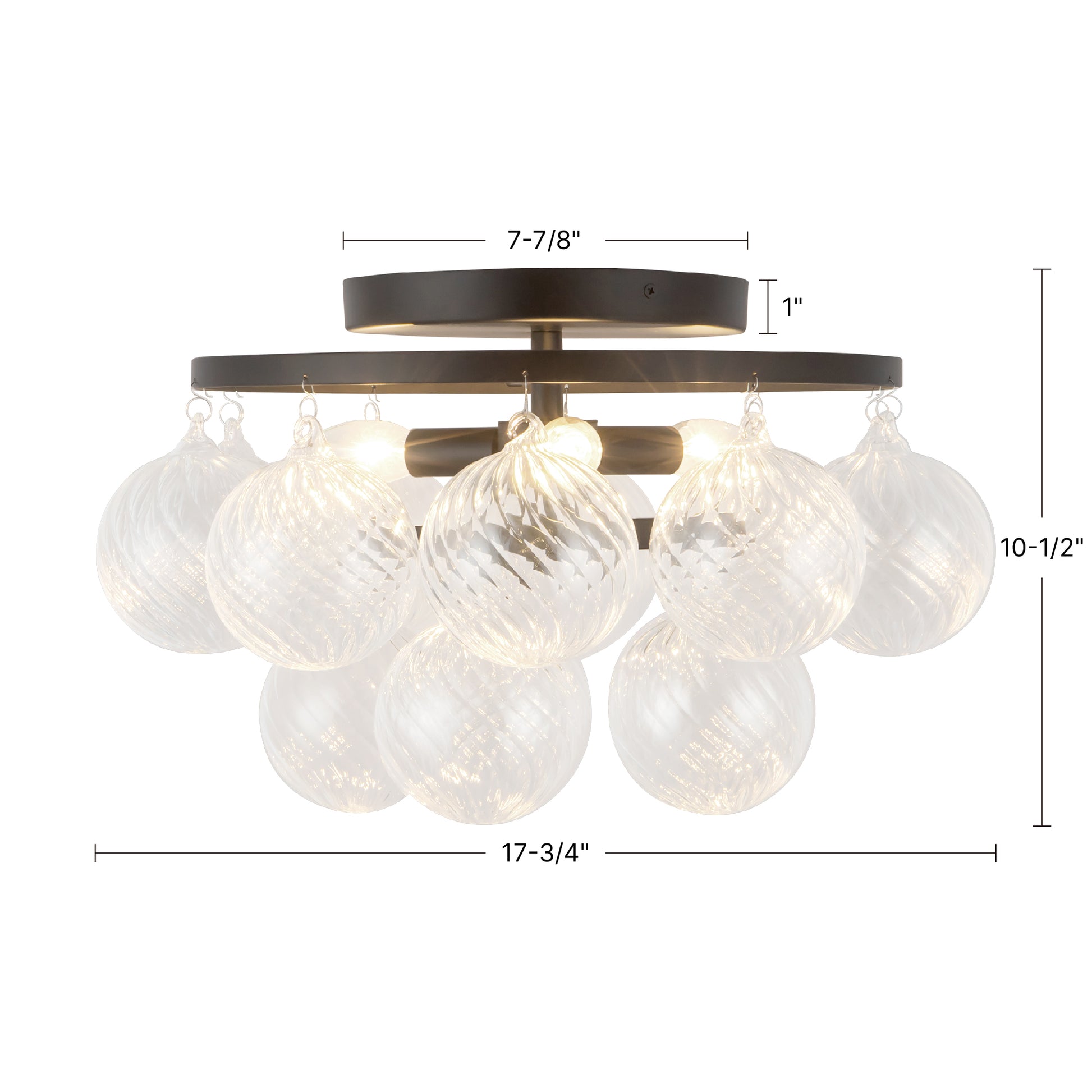 Faye Semi-Flush Mount