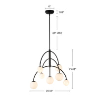 Fiona 27-in Chandelier