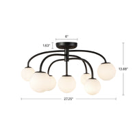 Fiona 27-in Semi-Flush Mount