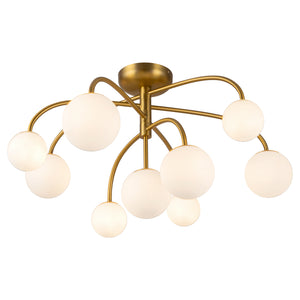 Fiona 33-in Semi-Flush Mount