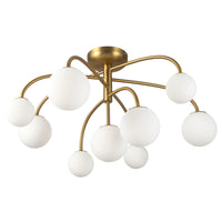 Fiona 33-in Semi-Flush Mount