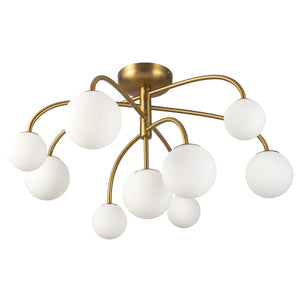 Fiona 33-in Semi-Flush Mount