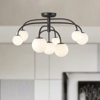 Fiona 33-in Semi-Flush Mount