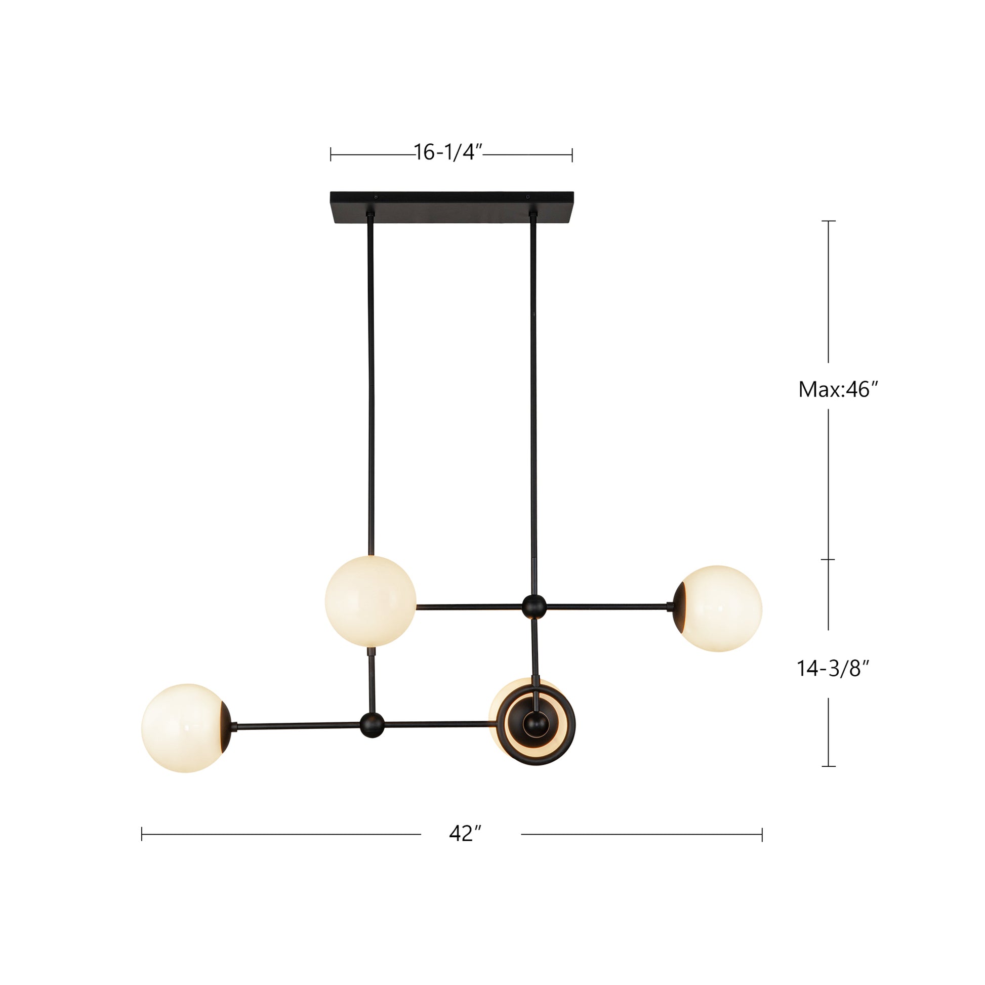 Fiore 42-in Chandelier