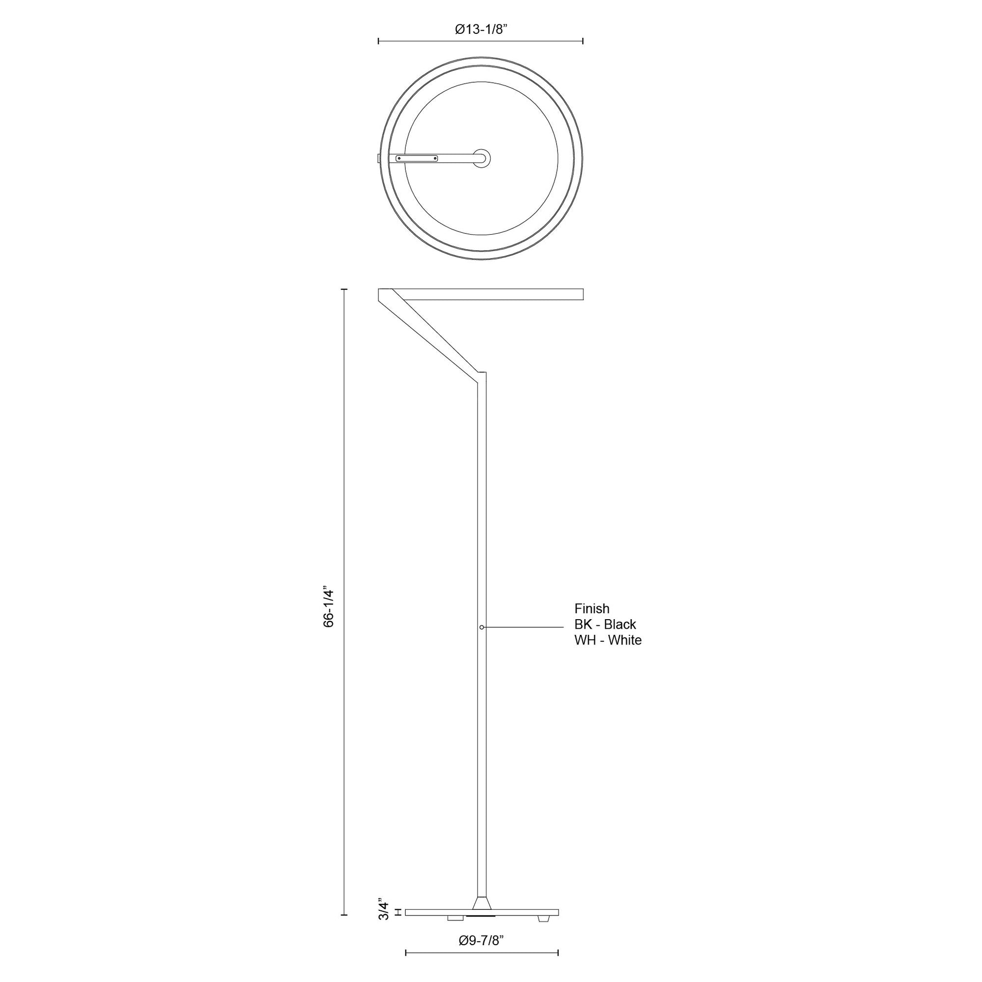 Roda 13-in Floor Lamp