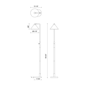 Remy 58-in Floor Lamp