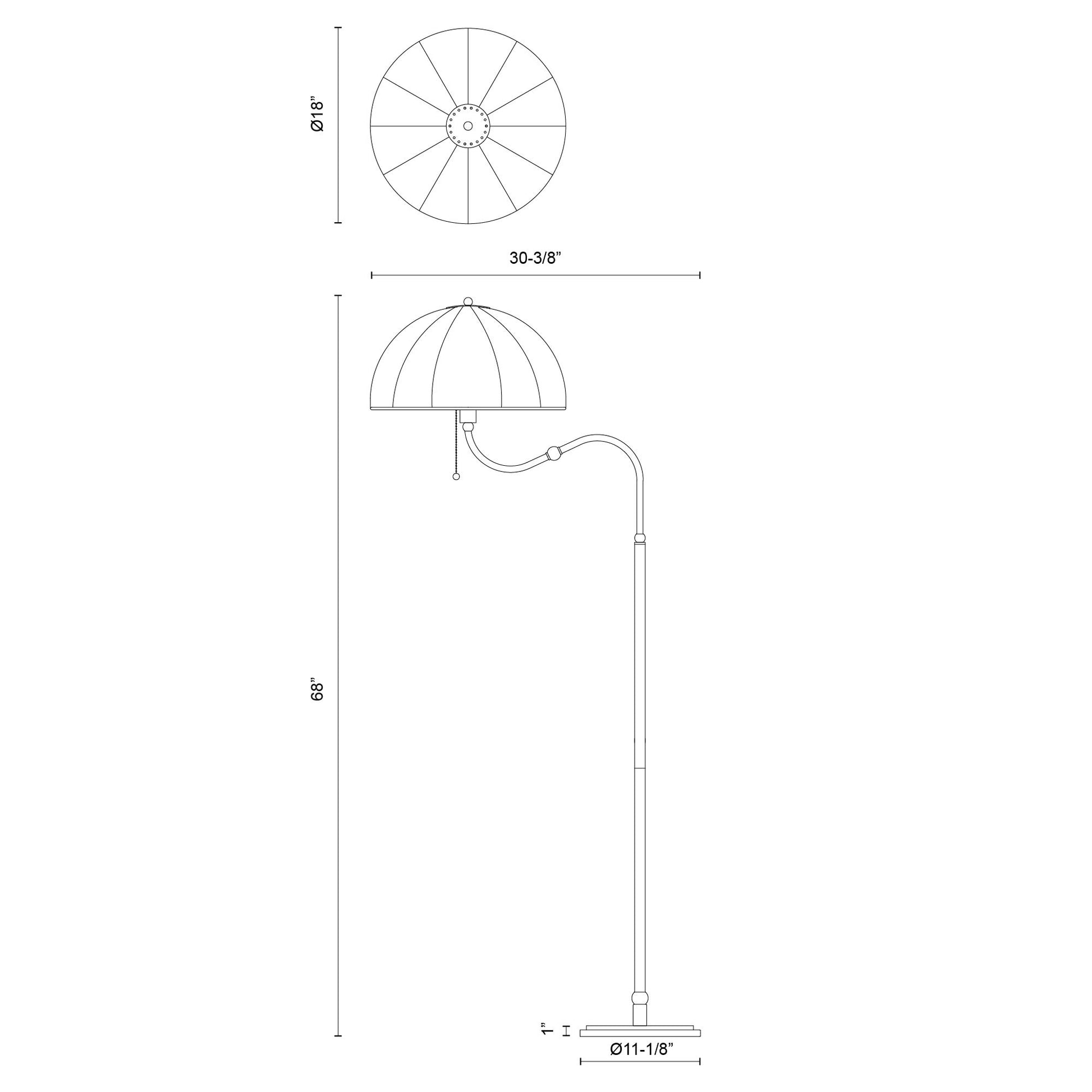 Crosby 68-in Floor Lamp