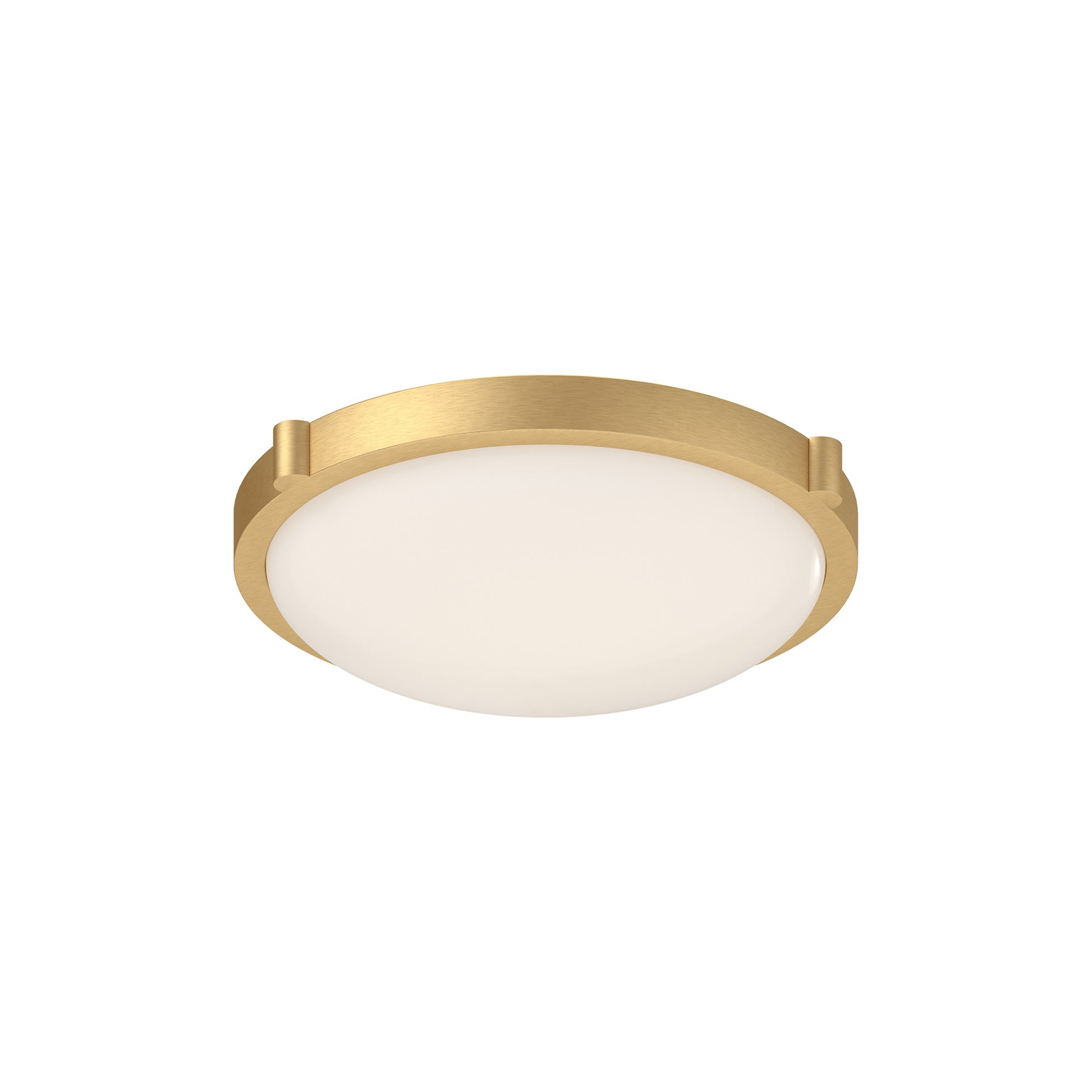 Floyd 11-in Brushed Nickel LED Flush Mount