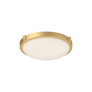 Floyd 11-in Brushed Nickel LED Flush Mount