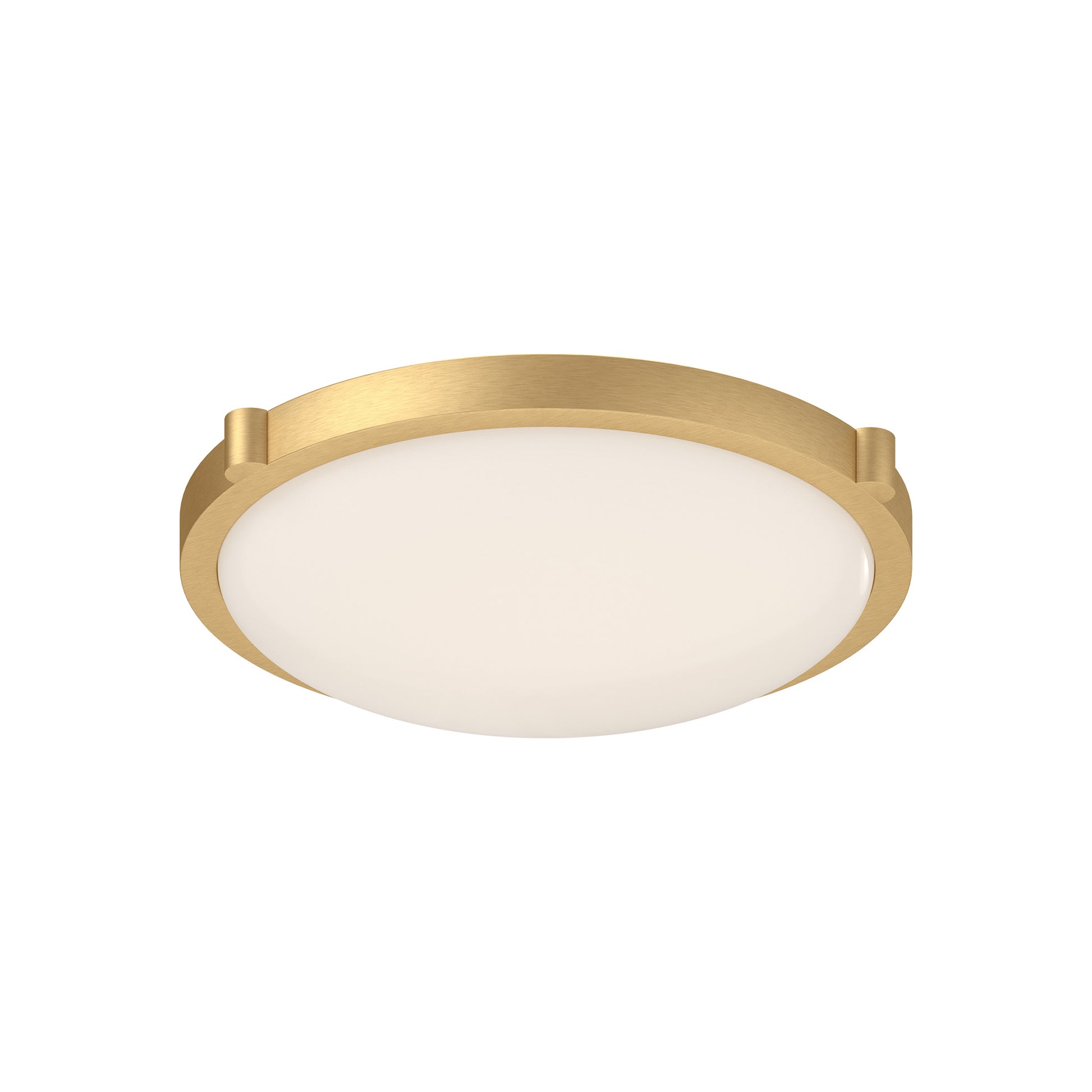 Floyd 13-in Brushed Nickel LED Flush Mount