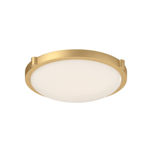 Floyd 13-in Brushed Nickel LED Flush Mount