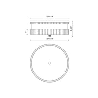 Rue Flush Mount