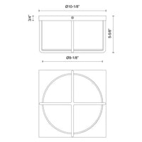 Reglao Flush Mount
