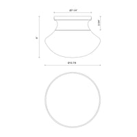 Marcel Flush Mount