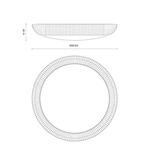 Merida Flush Mount