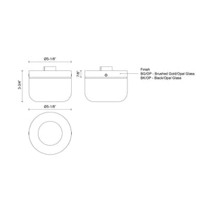 Mel Flush Mount