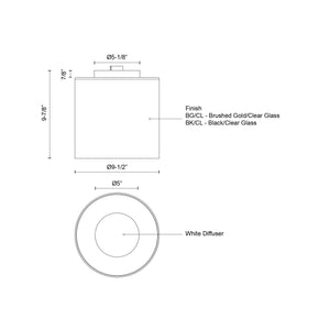 Birch Flush Mount