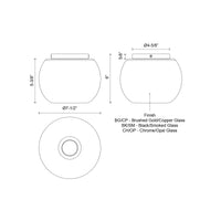 Samar Flush Mount