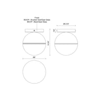 Monae Flush Mount