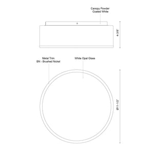 Charlie Flush Mount