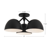Fosso Semi-Flush Mount