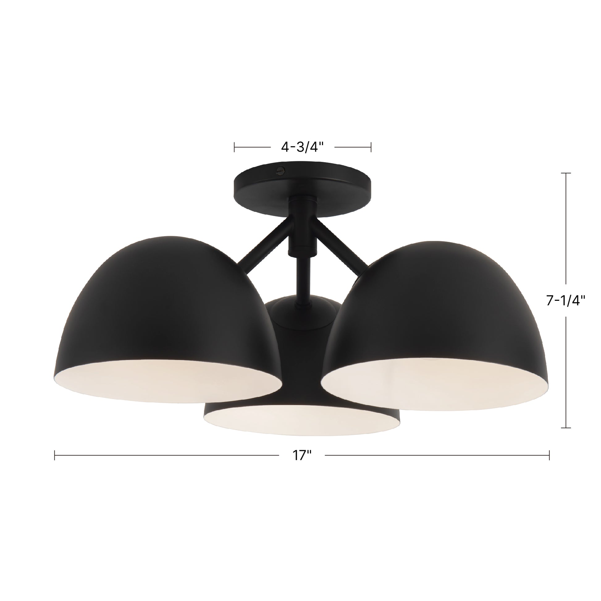 Fosso Semi-Flush Mount