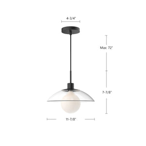 Francesca 12-in Pendant