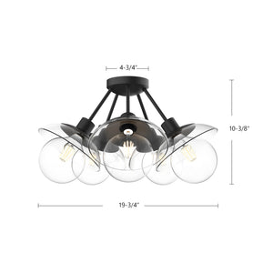 Francesca Semi-Flush Mount