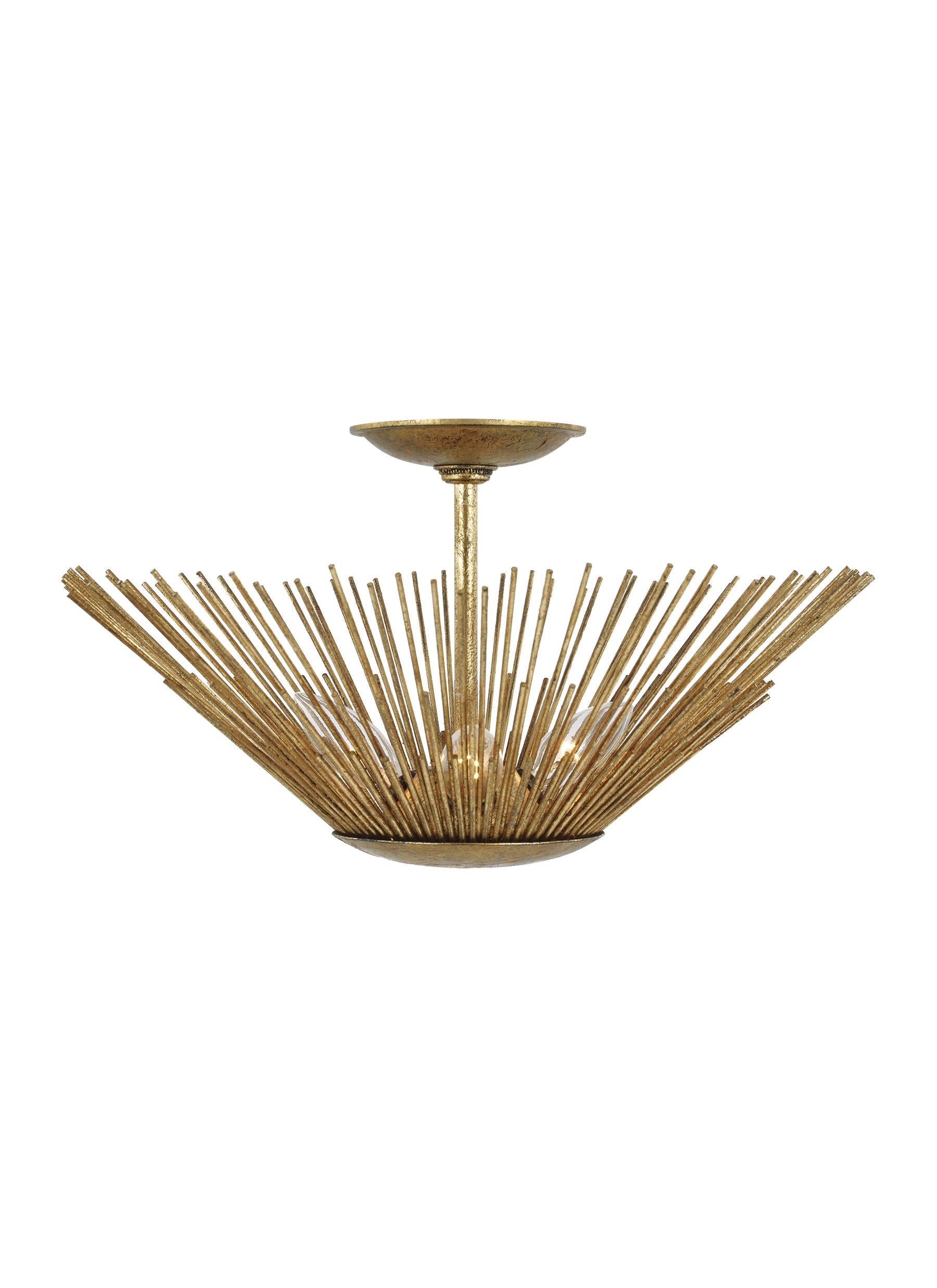 Helios Large Semi-Flush Mount