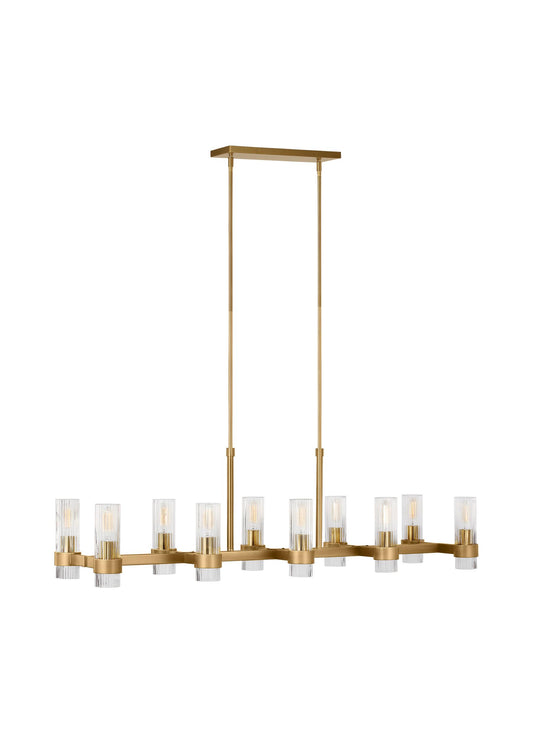 Geneva Large Linear Chandelier