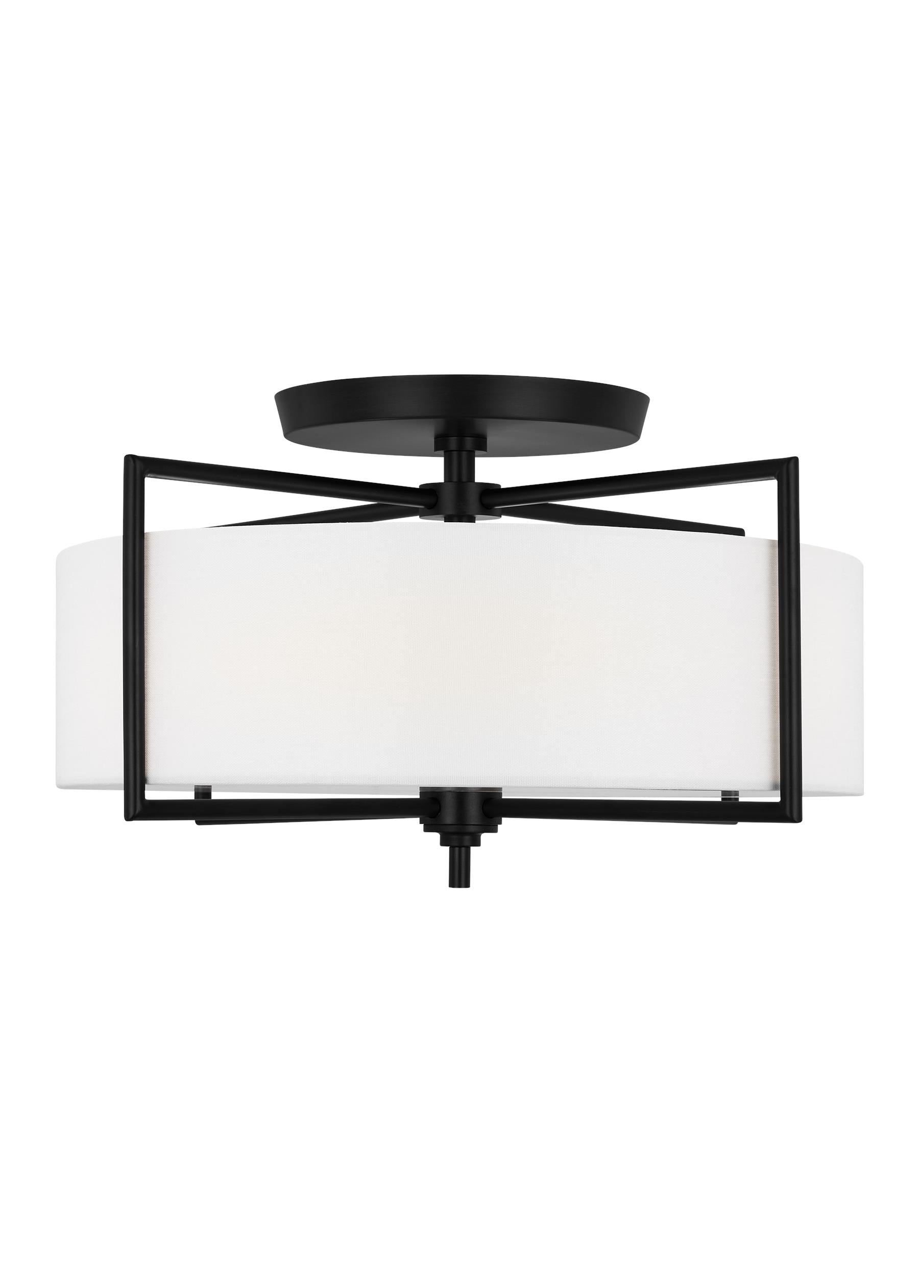 Perno Large Semi-Flush Mount