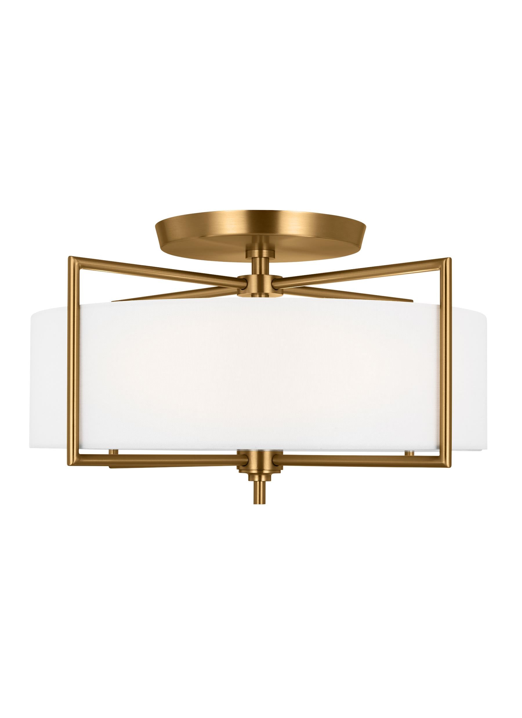 Perno Large Semi-Flush Mount