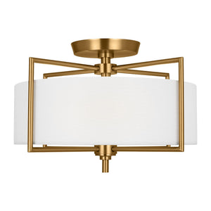 Perno Medium Semi-Flush Mount