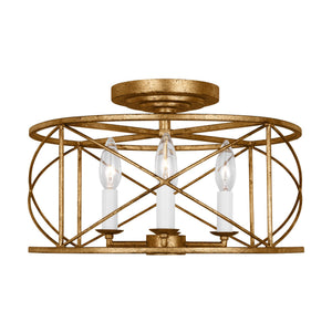 Beatrix Medium Semi-Flush Mount