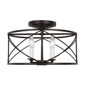 Beatrix Medium Semi-Flush Mount