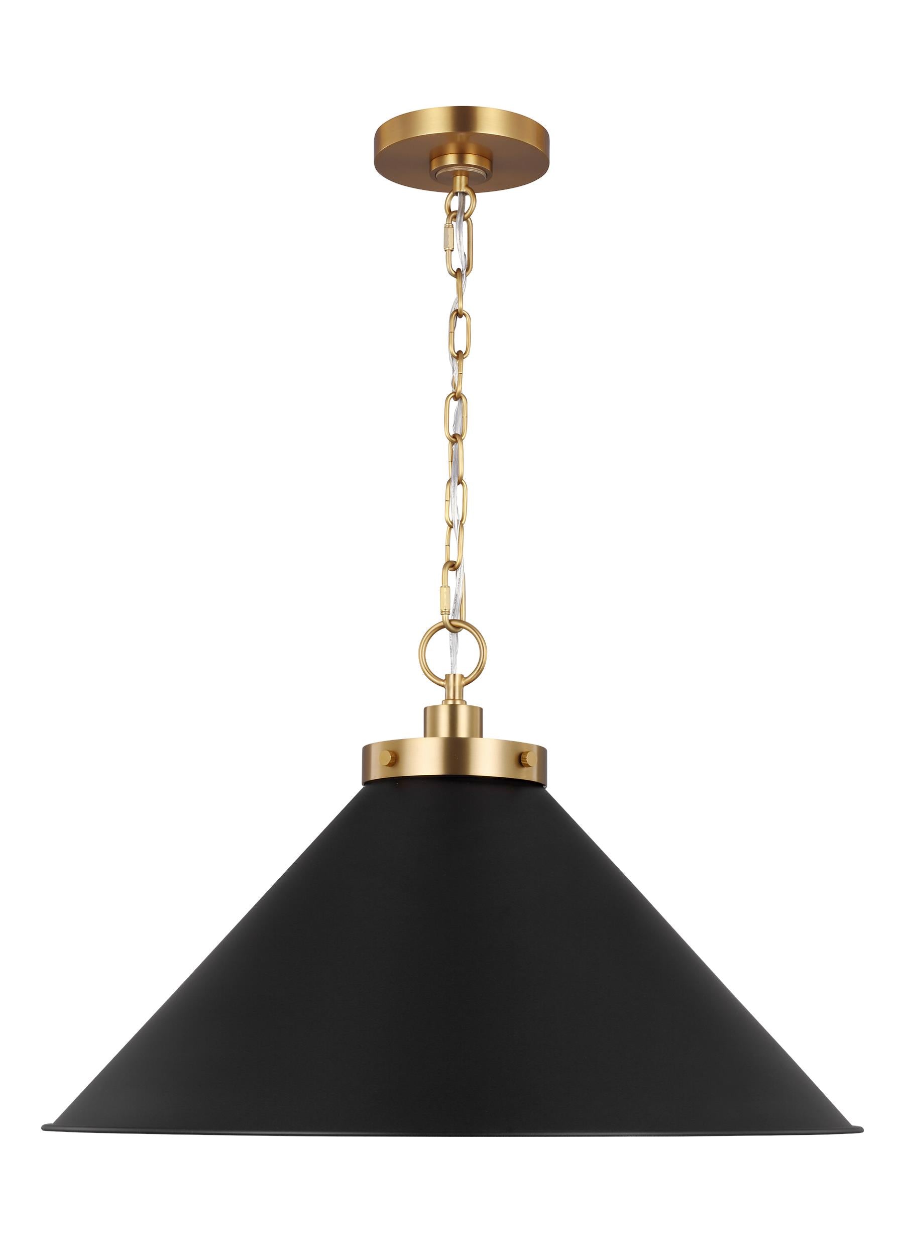 Wellfleet Wide Cone Pendant