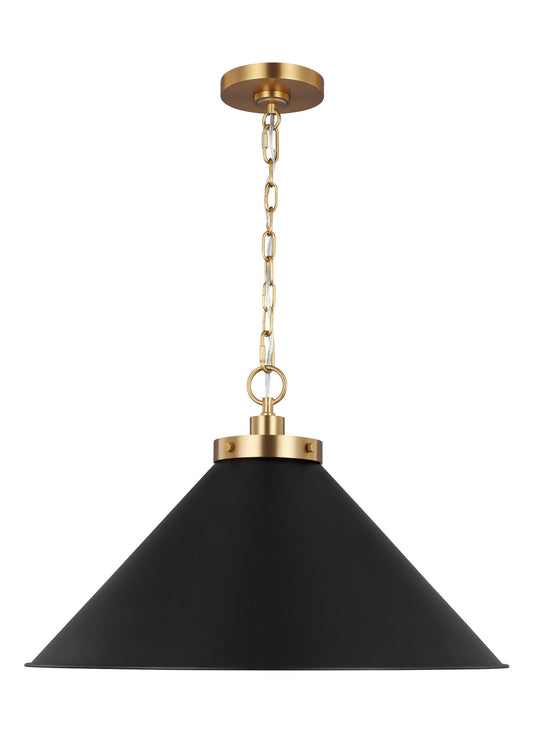 Wellfleet Wide Cone Pendant